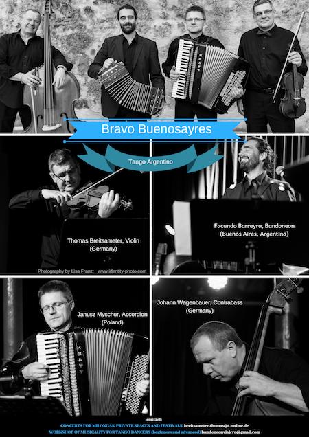 Foto des Ensembles Bravo Buenosayres Milongueros